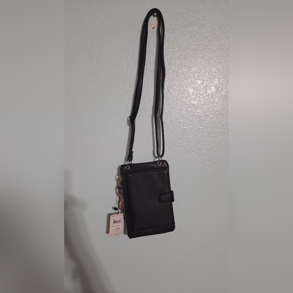 Mundi Black Women's Cornelia Bag with Multicolor Chain - Vegan Material - Picture 8 of 15